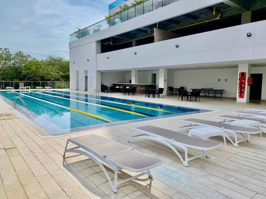 Samaria Club De Playa By Santa Marta Playa Resort, Preciosos Apartamentos En El Sector Exclusivo De Pozos Colorados מראה חיצוני תמונה