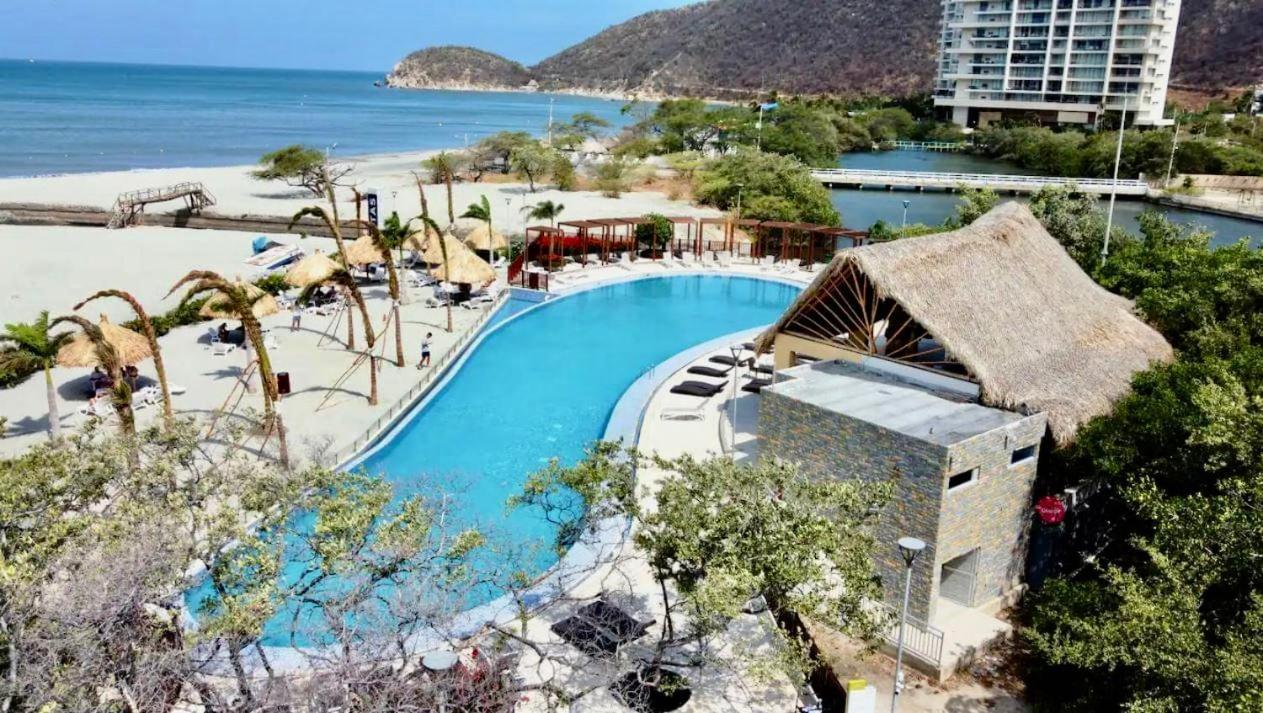 Samaria Club De Playa By Santa Marta Playa Resort, Preciosos Apartamentos En El Sector Exclusivo De Pozos Colorados מראה חיצוני תמונה