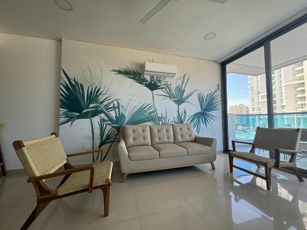 Samaria Club De Playa By Santa Marta Playa Resort, Preciosos Apartamentos En El Sector Exclusivo De Pozos Colorados חדר תמונה