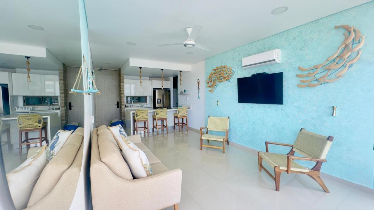 Samaria Club De Playa By Santa Marta Playa Resort, Preciosos Apartamentos En El Sector Exclusivo De Pozos Colorados חדר תמונה